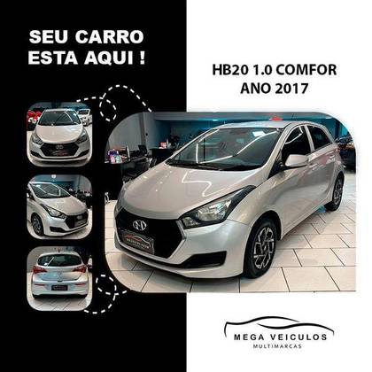 HYUNDAI HB20 1.0 COMFORT 12V FLEX 4P MANUAL HYUNDAI HB20 1.0 COMFORT 12V FLEX 4P MANUAL
